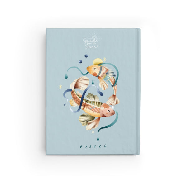 Pisces Zodiac Print Journal - Guide from the Stars