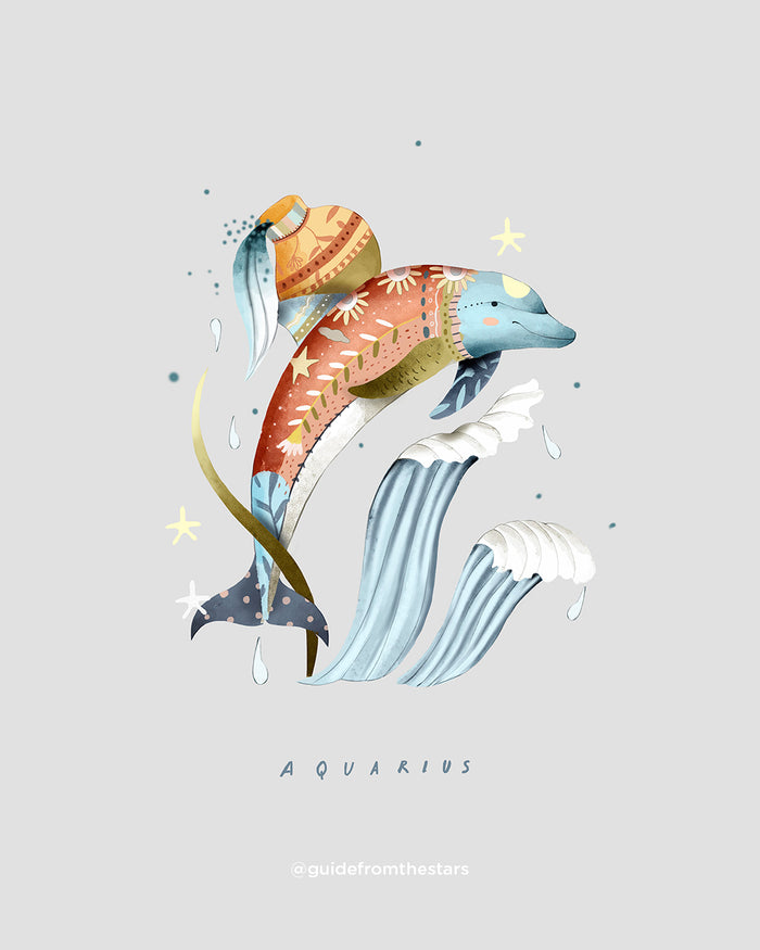 Aquarius illustration