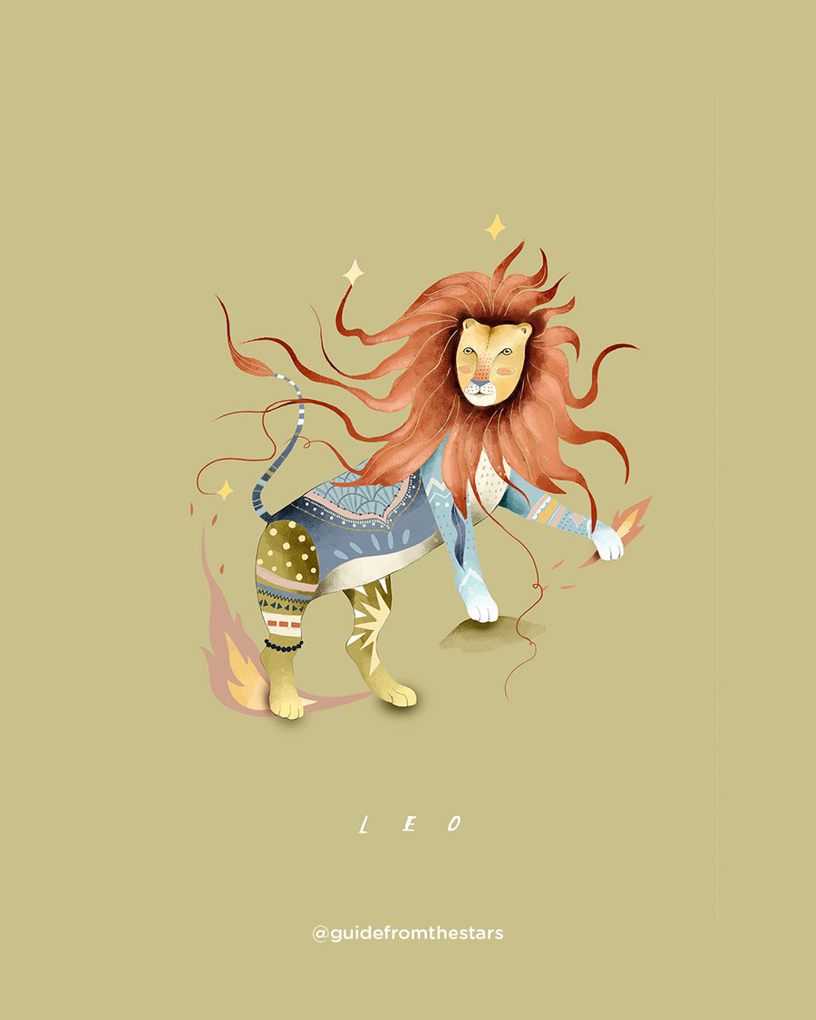 Leo illustration