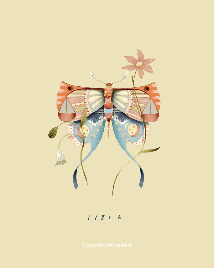 Libra illustration