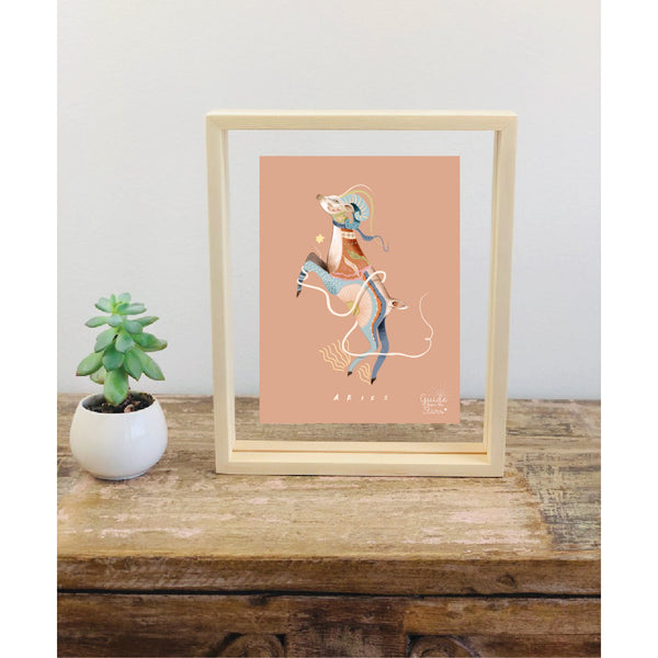 Aries Star Sign Picture Frame - Guide from the Stars