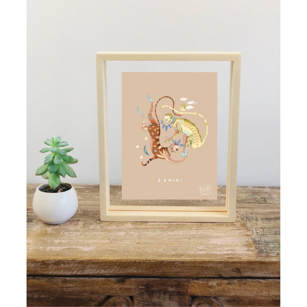 Gemini Star Sign Picture Frame - Guide from the Stars