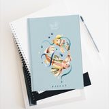Pisces Zodiac Print Journal - Guide from the Stars